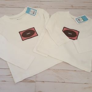 NWT Sibling Matching Football Applique 5T/18mo Boy
